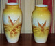 SUPERBE PAIRE LOT DE 2 VASES LUNEVILLE KELLER ET GUERIN K ET G DECOR VOILIERS - Lunéville (FRA)