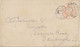 GB 1902 QV 1d Pink Envelope W Duplex "CHELSEA / S.W. / 11 / 7"  To EDINBURGH (POSTMARK-ERROR) - Storia Postale