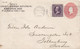 Uprated Postal Stationery Ganzsache PRIVATE Print MINNEAPOLIS & NORTHERN ELEVATOR Co., MINNEAPOLIS1902 GOTHENBURG (Arr.) - 1901-20