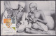 TMA-711 CUBA 1997 FDC SPECIAL CANCEL MAXIM CARD. INDIA MAHATMA GHANDI. - Maximumkarten