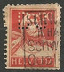 SUISSE / PERFORE N° 203 OBLITERE - Perforés