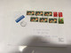 (1 G 4) 2 Large Letters Posted From New Caledonia To Australia During COVID-19 Crisis (with 9 Stamps) 24 X 16 Cm - Covers & Documents