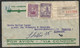 1937 PARAGUAY  - REGISTERED AIRMAIL COVER TO HAMBURG, GERMANY - VIA CONDOR - Paraguay