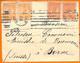 99427 -  ROMANIA  - Postal History -  Nice Franking On COVER To SWITZERLAND 1900 - Lettres & Documents