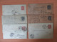 France - Lot De 49 Entiers Divers Semeuse, Mouchon, Sage, Pasteur, Paix, Tous Circulés, à étudier - Collections & Lots: Stationery & PAP