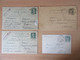 Delcampe - France - Lot De 49 Entiers Divers Semeuse, Mouchon, Sage, Pasteur, Paix, Tous Circulés, à étudier - Collections & Lots: Stationery & PAP