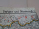 Delcampe - SERBIEN Und MONTENEGRO Sonderkarte 1 ( Velhagen & Klafing Leipzig) Echelle 1 / 1000 000 ( Cotton ) 47 X 64 Cm.! - Europe