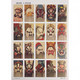 China Drama Mask Cigarette Painting，5 Pcs - Andere & Zonder Classificatie