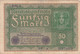 GERMANIA - 1919 BANCONOTE TEDESCA  - REPUBBLICA DI WEIMAR BANCONOTE - 50 FUNFZIG MARK - 50 Mark