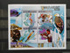 Central African Republic 2002 Olympic Winter Games Salt Lake City Luge Skiing Ice Hockey Skating 4 S/S MNH - Winter 2002: Salt Lake City