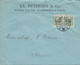 Denmark AX. PETERSEN & Co., Brotype KJØBENHAVN *III.* (SCARCE Cds.) 1912 Cover Brief Brotype Ia ASSENS (Arr.) - Storia Postale