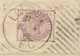 GB „LONDON / EC“ Scarce Experimental Hoster Postmark On Superb Entire With QV 2 ½d Lilac To SPAIN, R! - Lettres & Documents