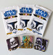 STAR WARS STAKS - PANINI - CARD MAGNETICHE CLONE WARS - BUSTINE SINGOLE - Characters