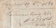 Delcampe - 1833 - KWIV - 3 Page Entire (letter + Accounts) From LIVERPOOL To COGNAC, France - Arrival Stamp - French Tax 23 - ...-1840 Vorläufer