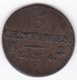 5 Centimes Dupré An 4 I Limoges Petit Module, En Cuivre, Gadoury 124 - 1795-1799 French Directory