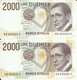 Z40 - COPIA 2000 LIRE COLORI DIFFERENTI - 2000 Lire