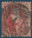 Belgique N°16C 40 Rouge (dent 12 1/2 / 13 1/2) Oblitéré Cachet 18 Barres 4 D'Anvers TTB - 1863-1864 Medaglioni (13/16)