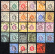 HONG KONG 1912\1921 KING GEORGE V X 34 STAMPS, WITH SOME GOOD HIGH VALUES - Used Stamps