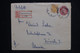 DANEMARK - Entier Postal + Complément En Recommandé De Charlottenlund Pour Zürich En 1918 - L 123959 - Enteros Postales