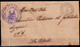 ROMANIA 1895 LETTER SENT  IN 3/8/1895 FROM FLAMANZESTI TO PITESCI VF!! - Storia Postale