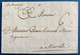 Monaco Lettre Avec Texte écrite à Livourne De 1745 Marque Manuscrite En Transit " De Monaco " Pour Marseille TTB - ...-1885 Prephilately