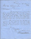 1854 - LAC Ecosse Glasgow - Prepaid Entrée Angl 2 Calais 26/11/1854  >>>> Rothschild Paris - Voir (3 Scans). - ...-1840 Precursori