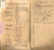 Militaria , Carnet De Bons Médicaux Et Pharmaceutiques ,victimes Militaires, Indre Et Loire ,BOURGUEIL,  Frais Fr 3.95 E - Documenten