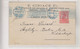 ROMANIA 1915 BUCURESTI Nice Firm Postcard To Germany - Brieven En Documenten
