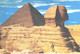 Egypt:Giza, Sphinx And Pyramid - Pyramides