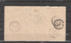 Tasmania To New Zealand To Tasmania REDIRECTED WITH ADDITIONAL FRANKING COVER 1887 - Lettres & Documents