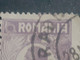 Delcampe - Errors Romania 1922 Ferdinand 1leu Printed With Frame Broken Up - Variedades Y Curiosidades