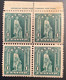 Cuba Republic Scott 233 XF RARE GEM CENTERING 1905 1c Green Unused * Bloc Of Four AMERICAN BANK NOTE NEW YORK - Unused Stamps