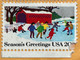 USA 2022, BUILDING,ARCHITECTURE,BIRD ,SHIP, BULL,COSTUME,CHRISTMAS,VACATION,CHILDREN ENJOY! 10 STAMPS USED COVER TO INDI - Lettres & Documents