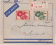 SENEGAL - 1942 - TIMBRES De MAURITANIE ! Sur ENVELOPPE Par AVION RECOMMANDEE ! De DAKAR => EXCIDEUIL (DORDOGNE) - Covers & Documents