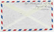 NOUVELLE CALEDONIE 13FR LETTRE COVER AVION LA FOA 28.9.1953 + GRIFFE CENTENAIRE - Lettres & Documents