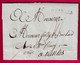 MARQUE OSTENDE BELGIQUE 1777 POUR NANTES LOIRE INFERIEURE LETTRE COVER FRANCE - 1714-1794 (Austrian Netherlands)