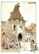 Carte Alsace La Leçon De Français à Châtenais  ( Recto Verso)   Illustrateur HANSI - Hansi