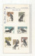 RUSSIE , CCCP , Oiseaux ,1965, LOT DE 7 TIMBRES DANS EMBALLAGE , Frais Fr 1.85 E - Collections, Lots & Séries