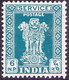 INDIA 1957 6np Turquoise-Blue SERVICE SGO169 MH - Dienstzegels