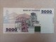 Billete De Tanzania De 5000 Schilingi, Rinoceronte, Año 2003, UNC - Tansania