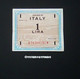 Italy 1943: 1 Lira - 2. WK - Alliierte Besatzung