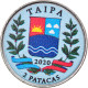 Monnaie, Macau, 2 Patacas, 2020, Taipa  - Poisson Oranda Type 1, SPL, Steel - Macau