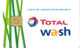 # Carte A Puce Portemonnaie Lavage Total - 1000 Stations - Plante Et Gouttes - Verso 2 - Carte De Lavage - TBE - Car Wash Cards