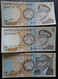 LESOTHO , P 4a + 4b + 9  ,  2 Maloti , 1981 1984 1989 ,  UNC  Neuf , 3 Notes - Lesotho