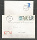 Belgique - Poste Militaire - Cachet "POST.37 4090" - Différents Types Et Dates - Dont 2 Recommandés - Covers & Documents