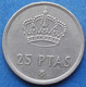 SPAIN - 25 Pesetas 1982 KM# 824 Juan Carlos I Peseta Coinage (1975-2002) - Edelweiss Coins - 25 Pesetas