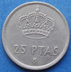 SPAIN - 25 Pesetas 1982 KM# 824 Juan Carlos I Peseta Coinage (1975-2002) - Edelweiss Coins - 25 Peseta