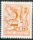 België - Belgique - C10/39 - MNH - 1982 - Dienst - Michel 84#86 - Cijfer Op Heraldieke Leeuw Met Wimpel - Dagbladzegels [JO]