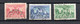 Australia 1936 Old Set South Australia Stamps (Michel 134/36) Nice Used - Gebraucht