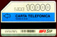 G P 203 C&C 2133 SCHEDA TELEFONICA USATA TURISTICA GAZZO VERONSE 10 PIK - Openbaar Voorlopers